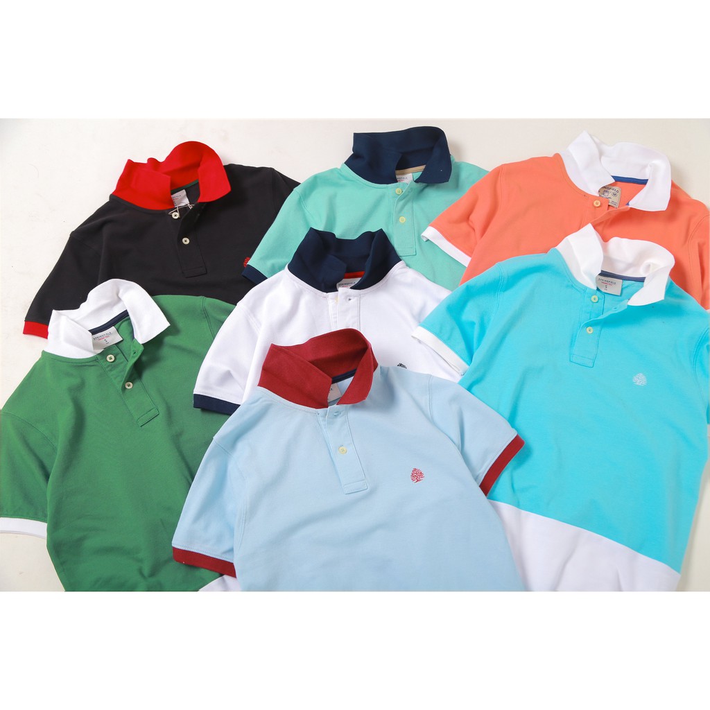 Áo thun Polo Spri cổ viền, màu sắc tươi mới | BigBuy360 - bigbuy360.vn