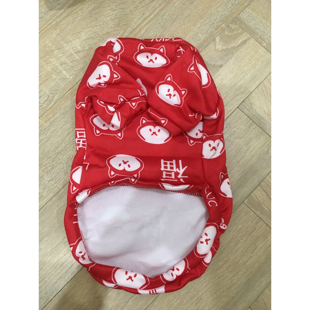 Áo chó mèo họa tiết hình thú siêu xinh