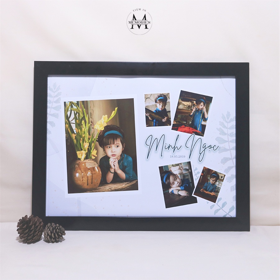 In Ảnh Cho Bé, In Hình Theo Yêu Cầu - Mẫu D, Kèm Ghi Chú Theo Yêu Cầu - Tiệm in Memories