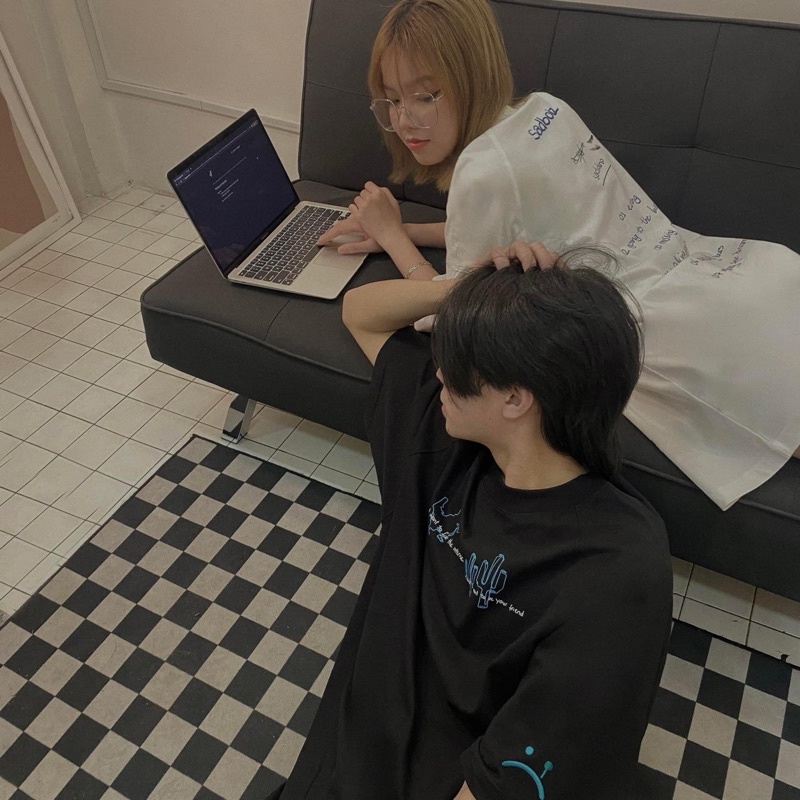 Áo thun SADDINO TEE🦖Tặng túi tote chính hãng 0d  hàng có sẵn