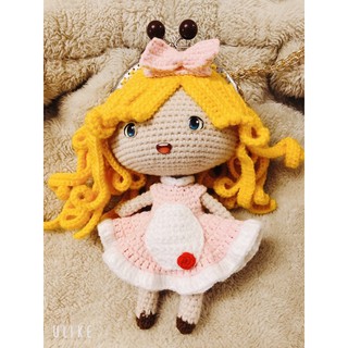 Túi lì xì búp bê công chúa handmade