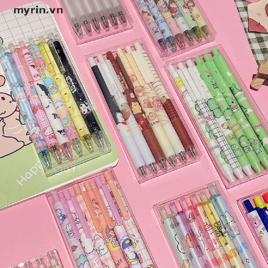 Set 6 Bút Mực Nước Dễ Thương