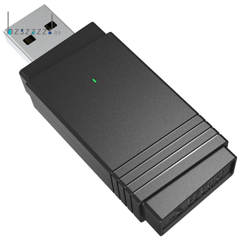 Card Mạng Không Dây Ezecast 1200m Usb3.0 Hỗ Trợ Bt5.0 Bluetooth Mimo 11ac + 5.8g + 2.4g