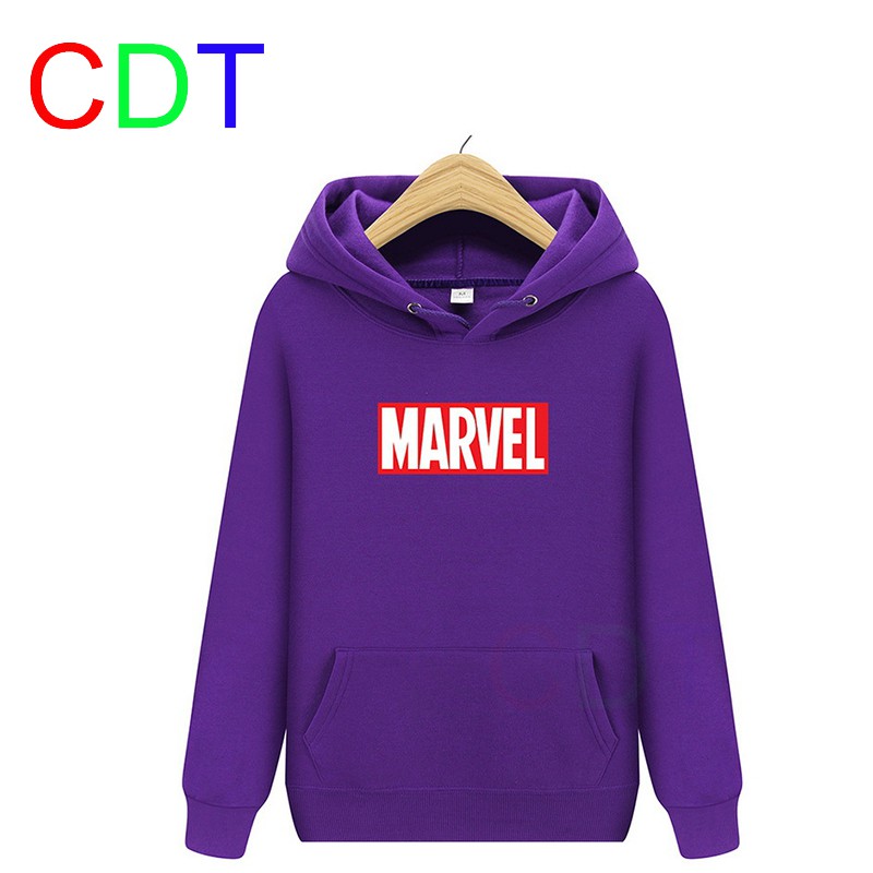 Áo Hoodie In Hình Marvel Thời Trang Năng Động Cho Nam