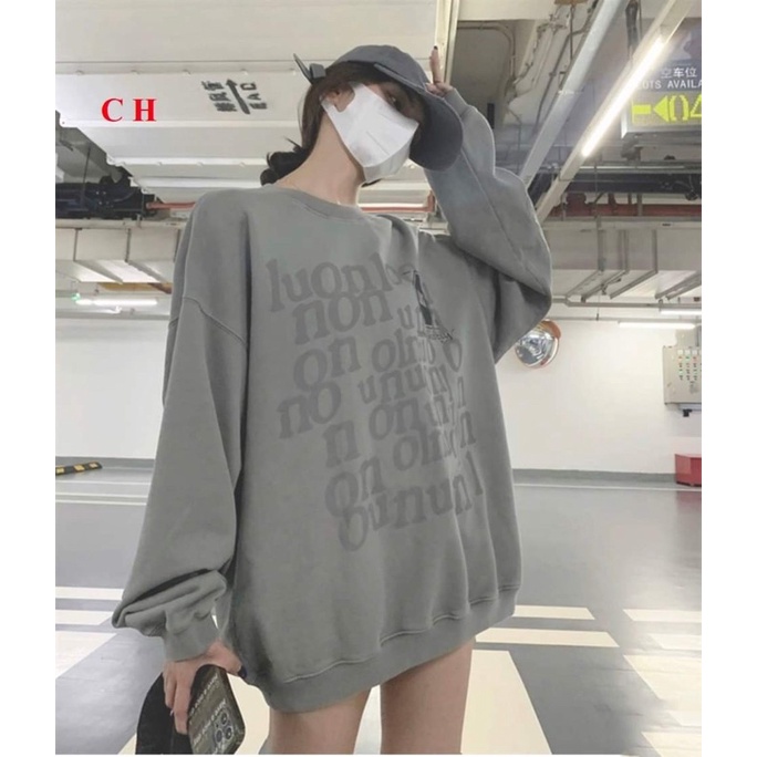 Áo sweats nỉ cotton luôn CH12
