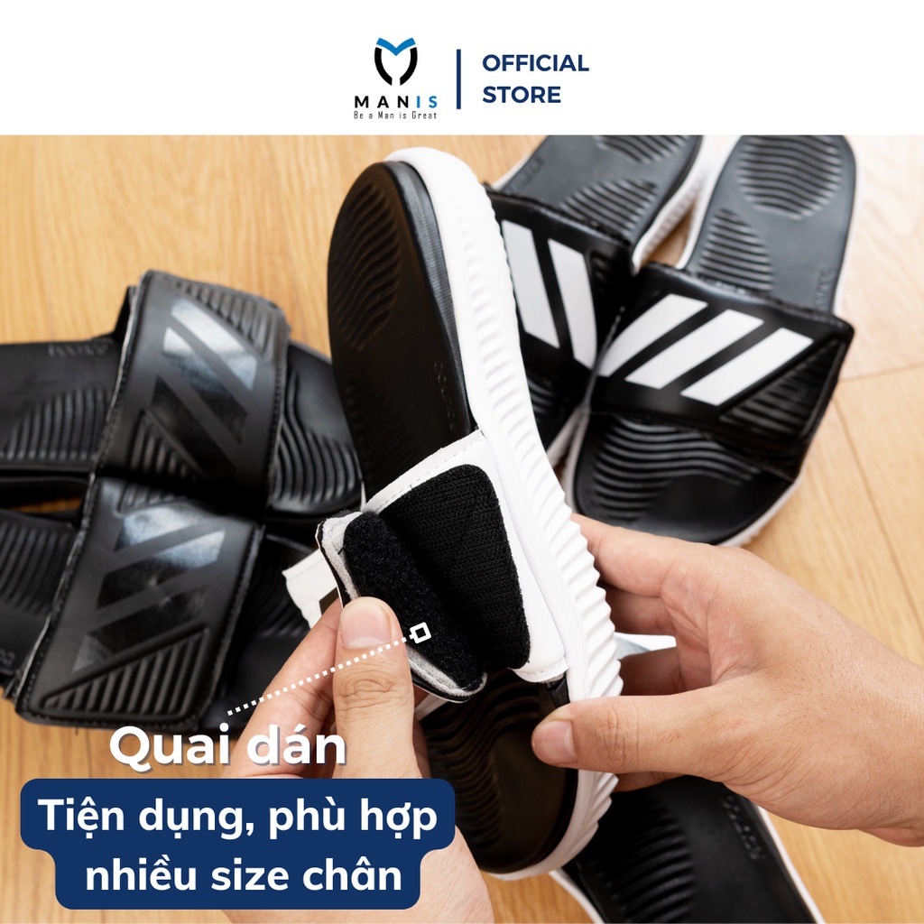 Dép quai ngang nam DAS Alpha chống nước full box, Đồ Thể Thao Cao Cấp MANIS SPORT