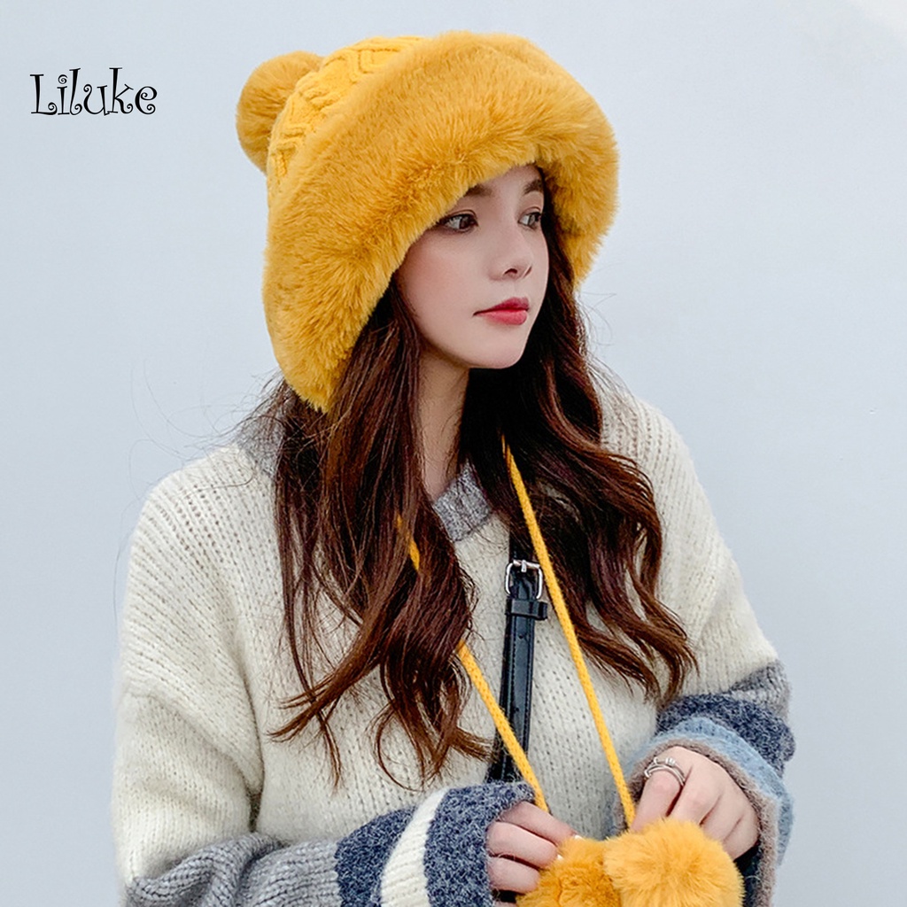 Mũ Len Màu Sắc Nhã Nhặn Thời Trang Cho Nữ