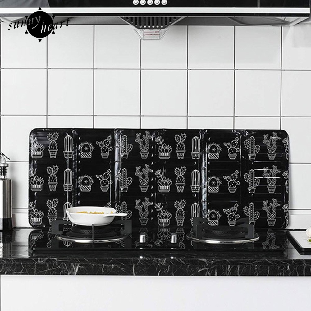 Vách ngăn chống văng dầu bằng lá nhôm gập lại được cho nhà bếp