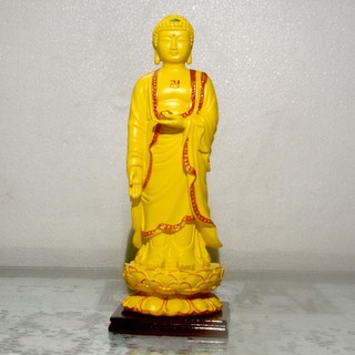 tượng Đức Phật A Di Đà đứng cao 21cm