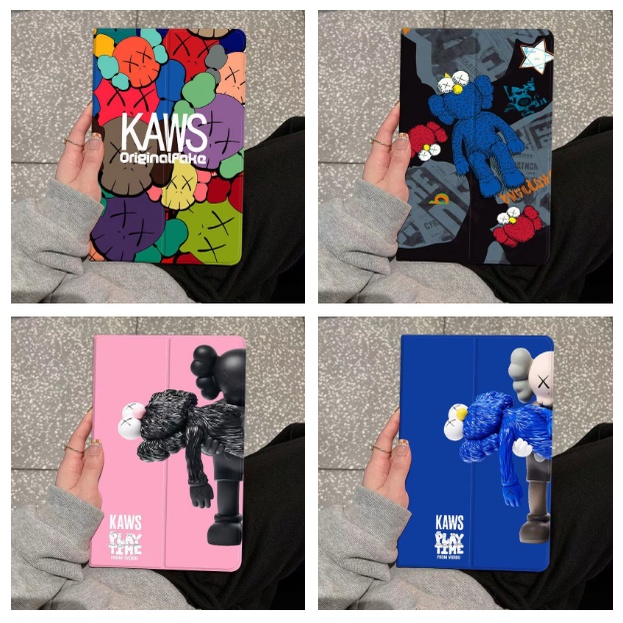 Ốp Máy Tính Bảng Hình KAWS Cho apple ipad mini 123456 Bao Da Máy Tính Bảng 7.9inch 8.3inch Dành Cho ipad air 9.7inch 10.2inch 11inch Ốp