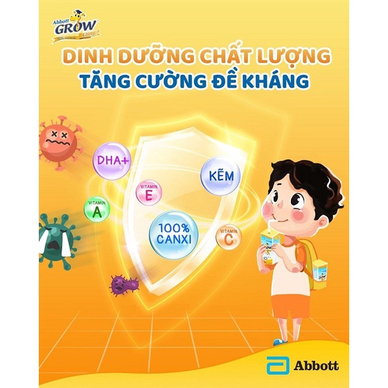 Sữa bột Abbott Grow Gold 3+ 900g từ 3-6 tuổi