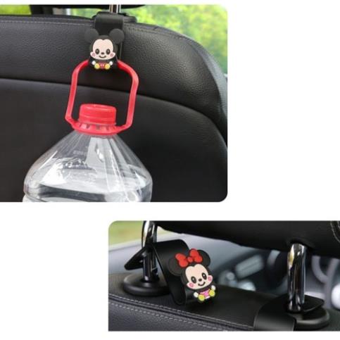 Móc treo đồ sau ghế ô tô họa tiết hoạt hình đáng yêu