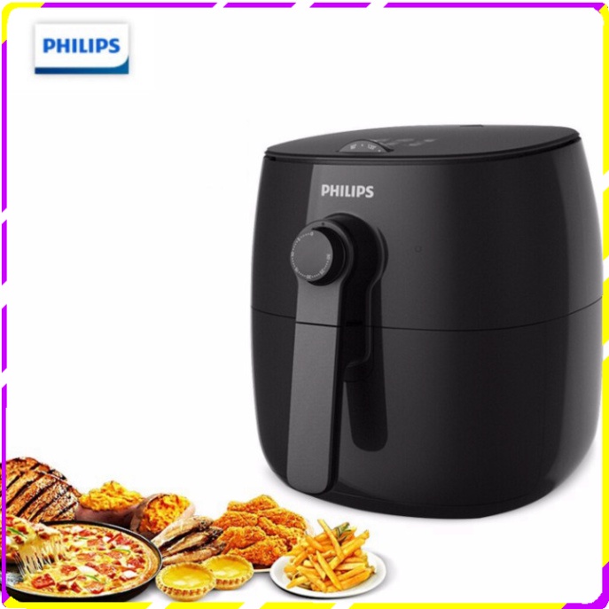 Nồi chiên không dầu cao cấp thương hiệu Philips - HD9621/91: Hàng Nhập Khẩu Chính Hãng - Bảo hành: 2 Năm