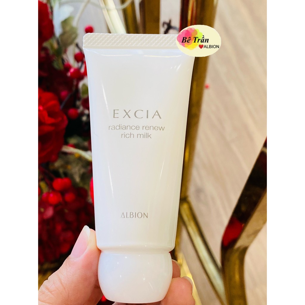 Mẫu mới Sữa dưỡng 30g, 35g EXCIA Brightening Rich Milk