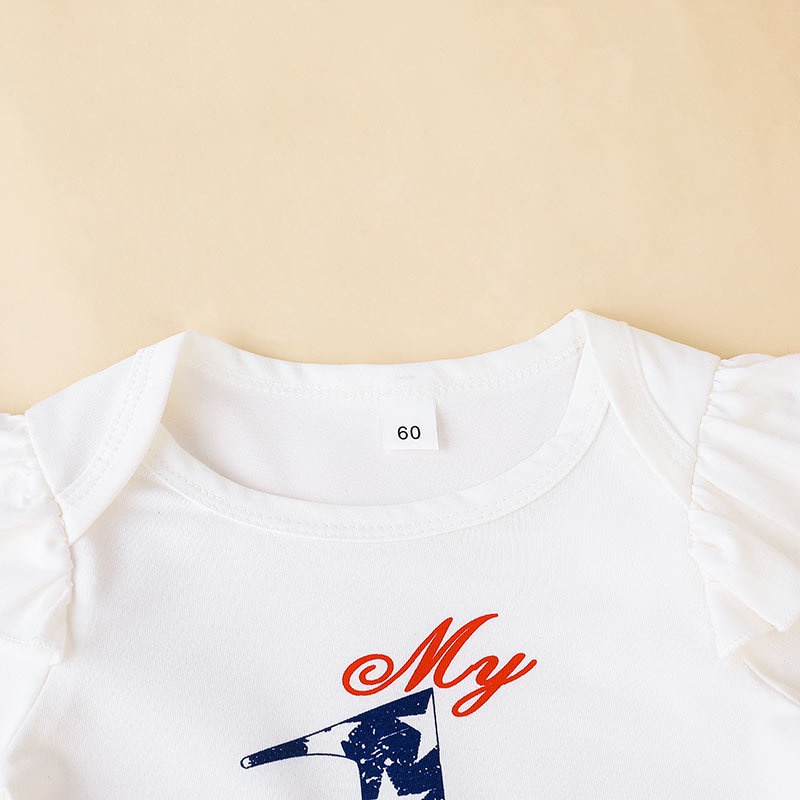 Combo bộ đồ bé gái 0-18 tháng tay ngắn bodysuit liền thân quần đùi set mùa hè thời trang cho bé trẻ em sơ sinh
