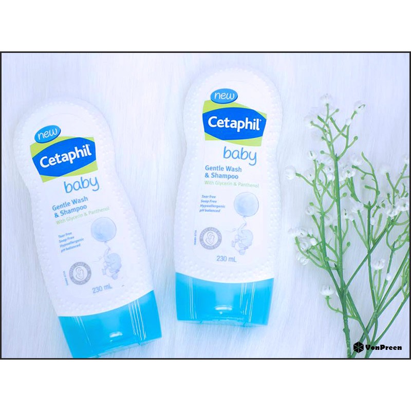 Sữa tắm gội cho bé Cetaphil