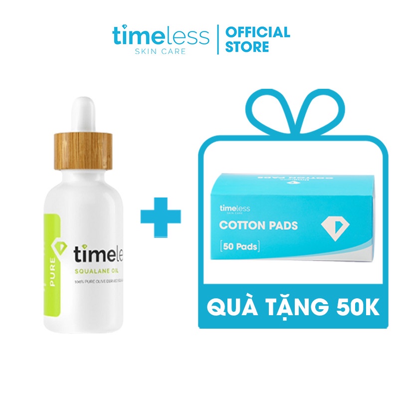 Dầu Dưỡng Timeless Squalane Oil Pure (30ml)