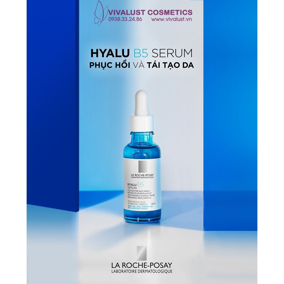 La Roche-Posay HYALU B5 Serum (30ml) - Dưỡng Chất Chuyên Sâu Giúp Hỗ Trợ Quá Trình Tái Tạo Da