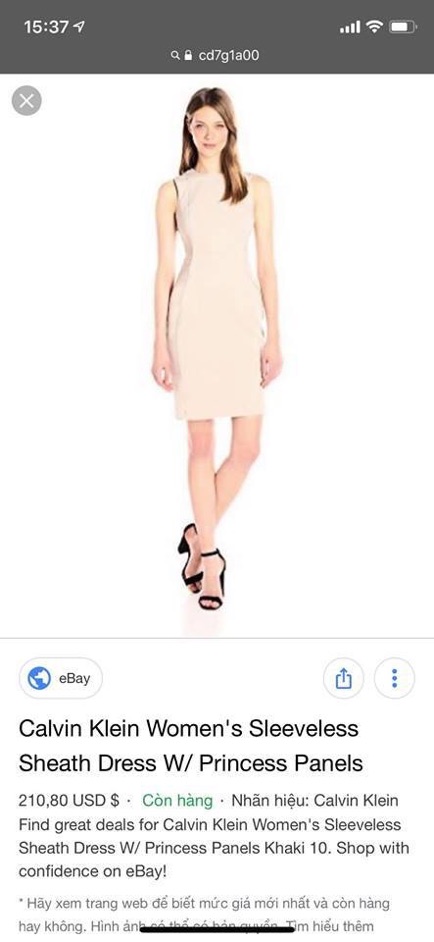 Đầm ck vnxk made in vn