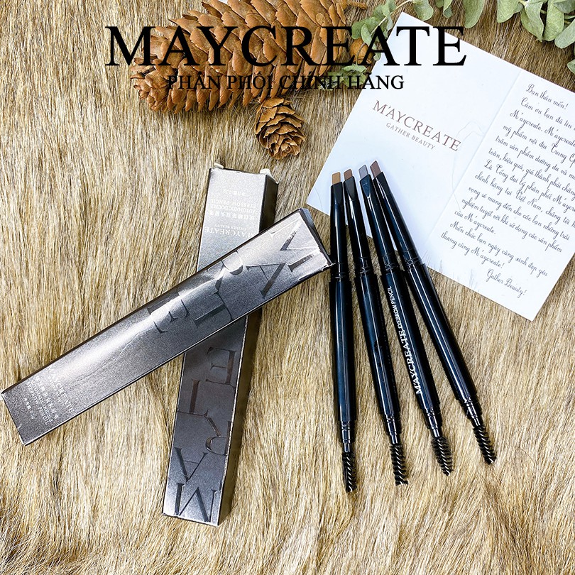 Chì Kẻ Lông Mày Không Trôi Maycreate Hàng Nội Địa Trung ( Có đầu chải )