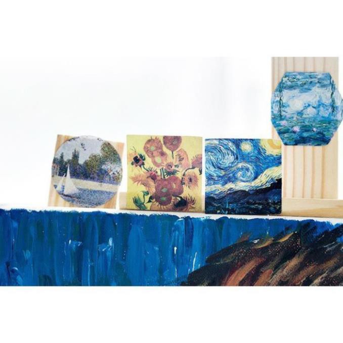 Bộ 46 Sticker Tranh Nghệ Thuật Đẹp E54