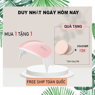 Máy hơ gel  mini có đèn LED công suất 6W,30S,60S có thể làm khô tất cả các loại sơn gel