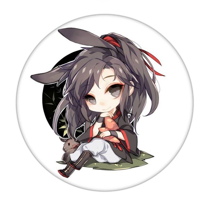 Huy Hiệu Cài Áo / Ba Lô Họa Tiết Anime mo dao zu shi Lan Zhan Wei Ying