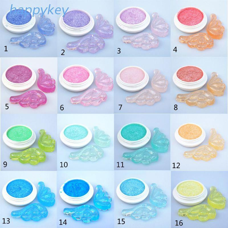 Màu bột kim tuyến lơ lửng màu kẹo DIY đúc khuôn trang sức resin epoxy