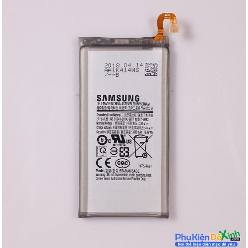 [Mã ELFLASH5 giảm 20K đơn 50K] Pin Samsung A6+ (2018) A6 Plus/A605 (EB-BJ805ABE)