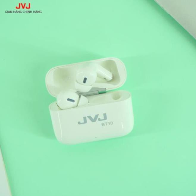 Tai Nghe Không Dây Bluetooth 5.0 JVJ BT10 cao cấp cảm biến vân tay, xuyên âm,sử dụng cho tất cả dòng điện thoại