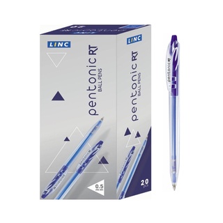 Bút bi bấm LINC Pentonic-RT 4051 - Hộp 20 chiếc - Ngòi 0.5mm