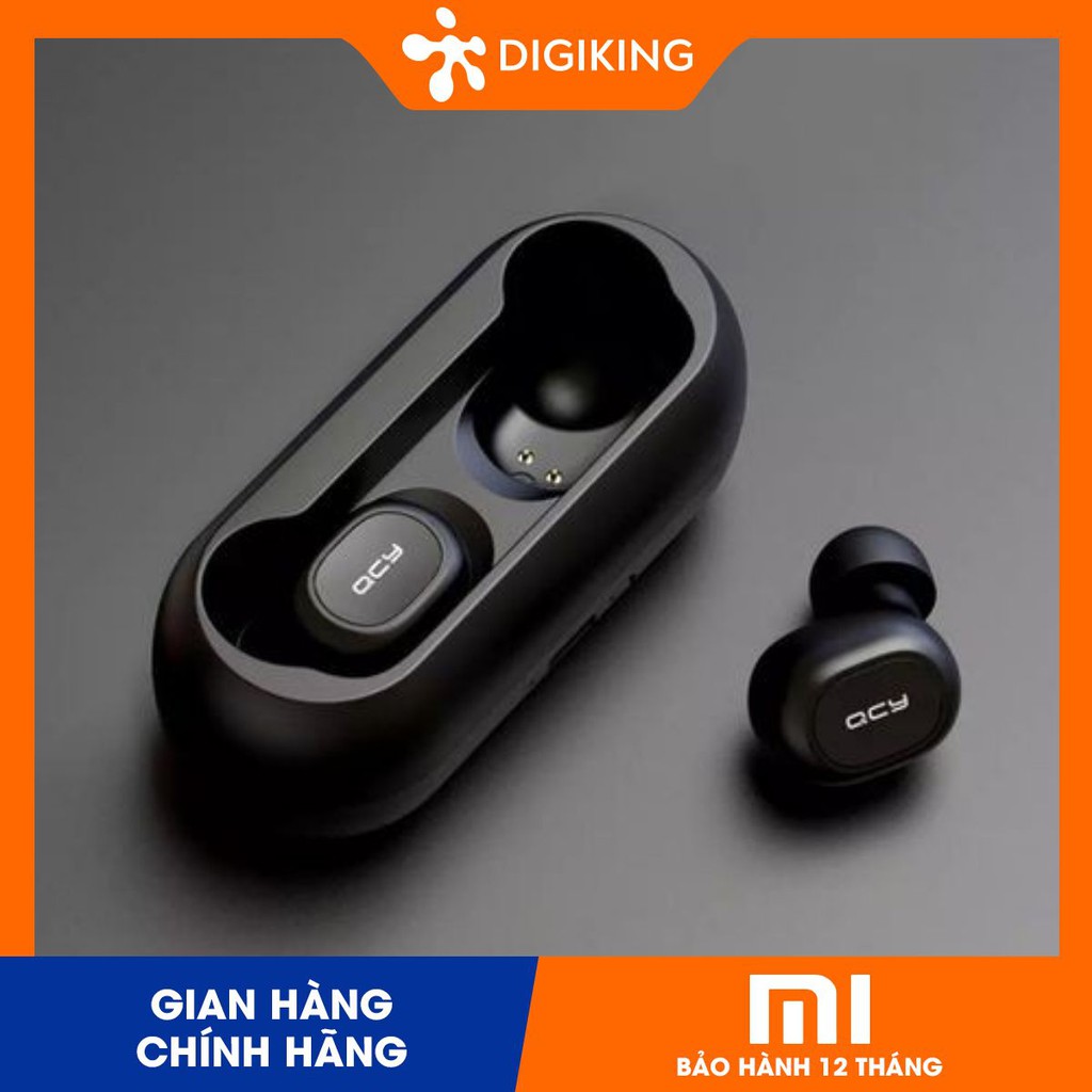 Tai nghe bluetooth # Xiaomi QCY T1 True Wireless Binaural Bluetooth Headset Youth Edition Black