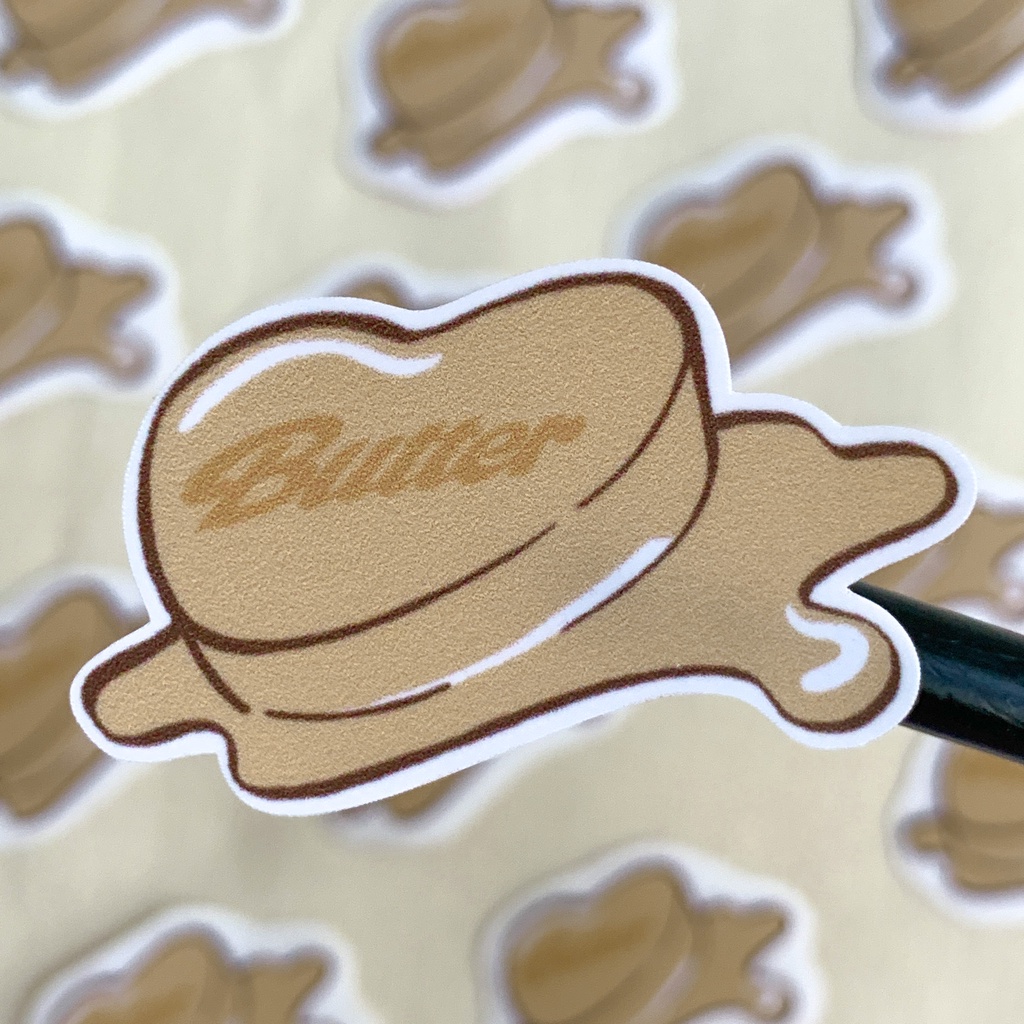 Butter - BTS die cut sticker | miếng dán | BigBuy360 - bigbuy360.vn