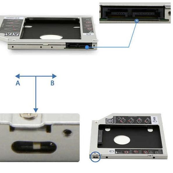 Mới Khay Đựng Ổ Cứng SATA SSD HDD 9.5mm | BigBuy360 - bigbuy360.vn