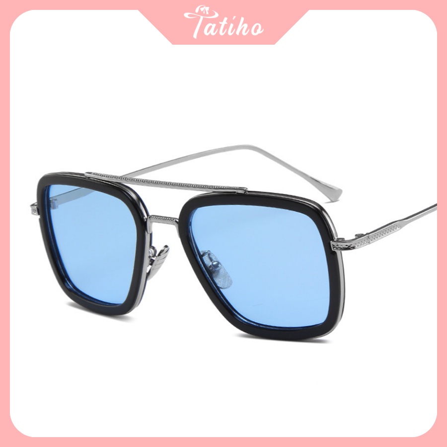 [Hàng Xịn, Giá Tốt] Kính Mát (Kính Râm)  Kính Mát Chống Tia UV Thời Trang Hàn Quốc,Kính Râm Gọng Kim Loại - Mã MK028