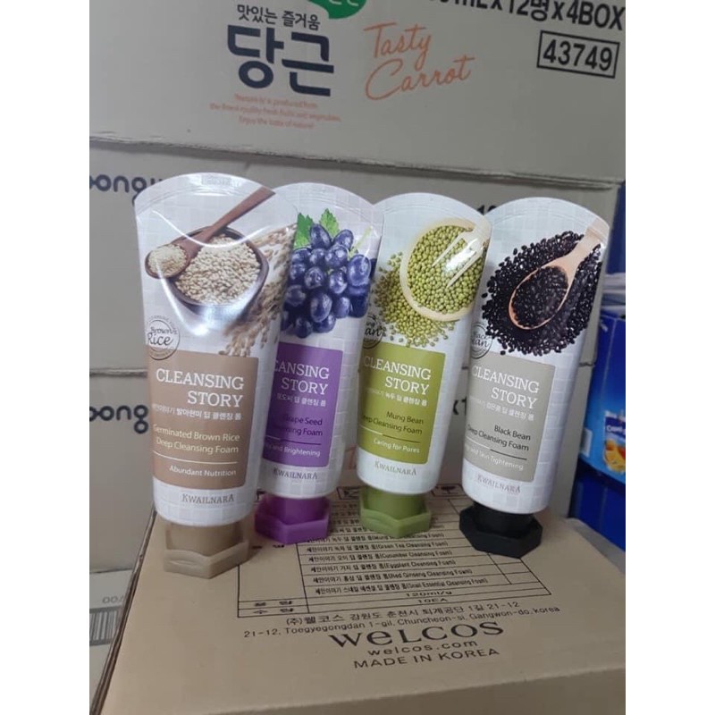 Sữa Rửa Mặt Kwailnara Cleansing Story 120g