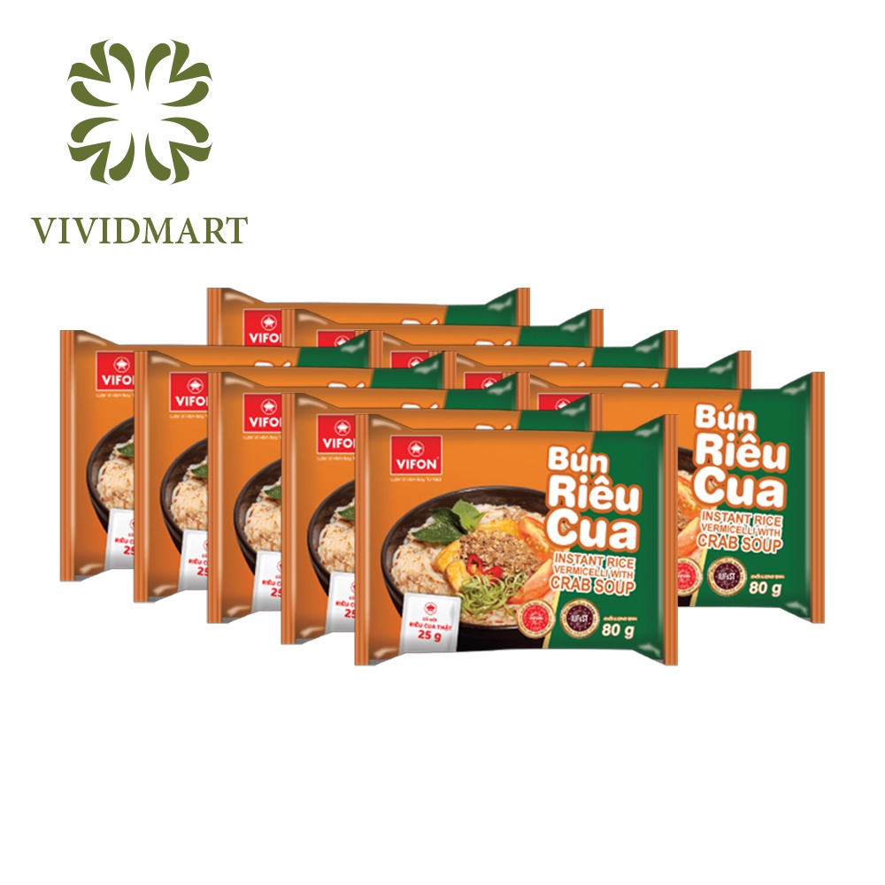 BÚN TÔM , BÚN RIÊU CUA  CÓ TÚI RIÊU CUA THẬT, BÚN GIÒ HEO , BÚN BÒ HUẾ  – VIFON