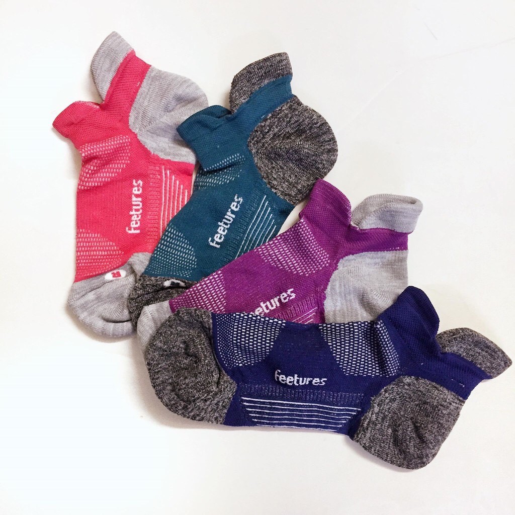 Tất Thể Thao Feetures Elite Max Cushion Cotton 100% Thấm Hút Cực Tốt Hàng Xuất Khẩu - Dòng Vớ Bán Ch