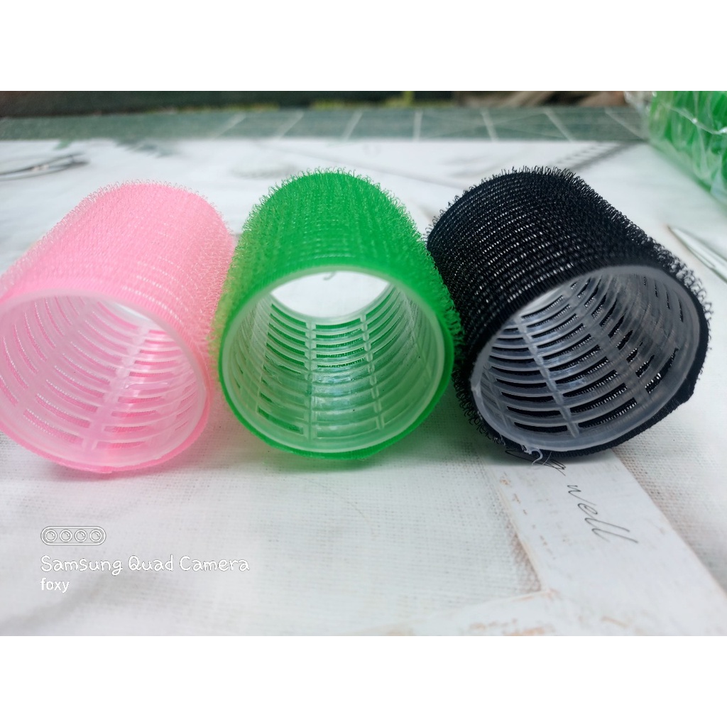 Lô Cuốn Tóc tự dính size ĐẠI , nhiều màu lõi nhựa , lẻ 1 cái