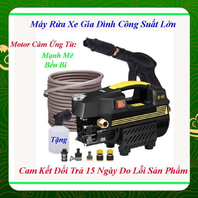 Máy Rửa Xe Gia Đình Áp Lực Cao, Bảo Hành 12 Tháng _ Nhật Việt official