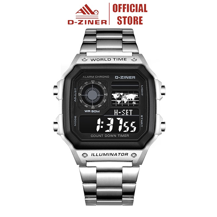 Đồng Hồ Nam D-ZINER DZ8058 Chất Liệu Thép Không Gỉ Chống Nước 30M - LINDO | BigBuy360 - bigbuy360.vn