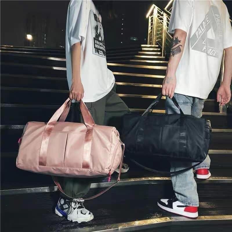 Túi du lịch đa năng, túi đựng đồ thể thao nhập khẩu Nhật Bản (được chọn màu hồng và đen)