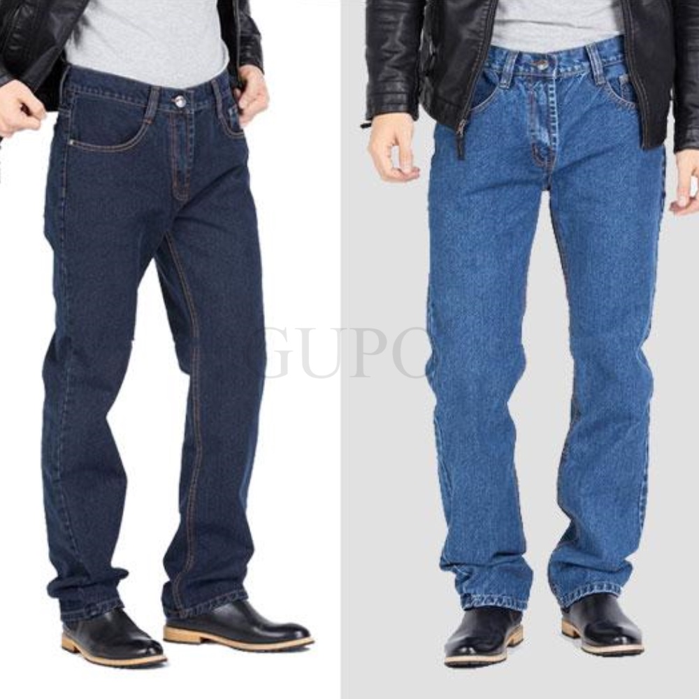 Quần Jean Nam Ống Suông GUPO Quần Bò Bigsize Ống Đứng 40-110kg