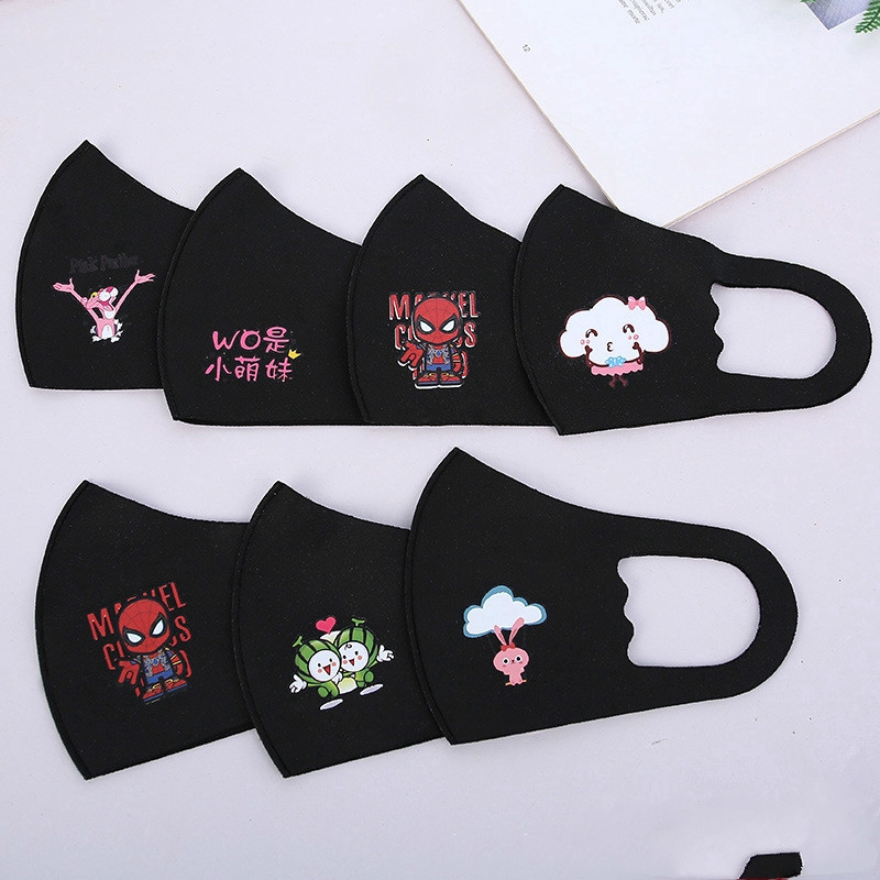 Khẩu Trang Vải Cotton Không Dệt Họa Tiết Đa Dạng Tiện Dụng Cho Nam Và Nữ