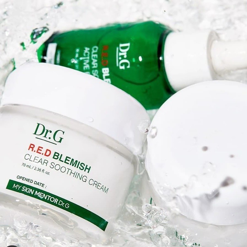 Kem dưỡng da dầu mụn DR.G RED BLEMISH CLEAR SOOTHING CREAM