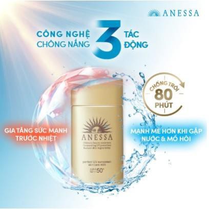 [CHÍNH HÃNG] Kem Chống Nắng Anessa Perfect UV Sunscreen Skincare Milk Bảo Vệ Hoàn Hảo Spf50+ Pa++++ | BigBuy360 - bigbuy360.vn