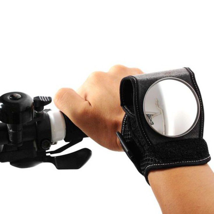 Băng đeo cổ tay WEST BIKING gắn gương chiếu hậu sử dụng khi đi xe đạp leo núi