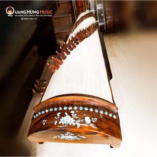 Đàn tranh 17 - 19 dây kèm bao da + móng gảy