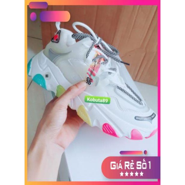 Giày Nữ🍒 Giày thể thao Ulzzang tag Cam 2 dây + ẢNH THẬT | BigBuy360 - bigbuy360.vn