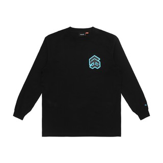 5THEWAY /stroke/ BIG LOGO LS NEW TEE - BLACK